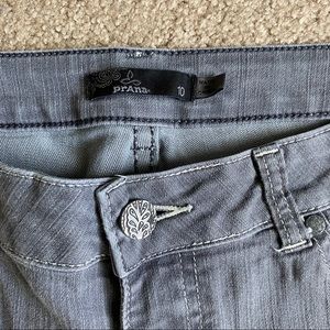 PrAna Gray Skinny Jeans